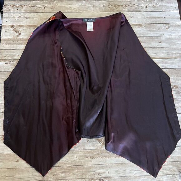 111 MAIN Vest Size 2X 4th Of July Teddy Bear USA American Flag Fireworks EUC - Picture 11 of 12